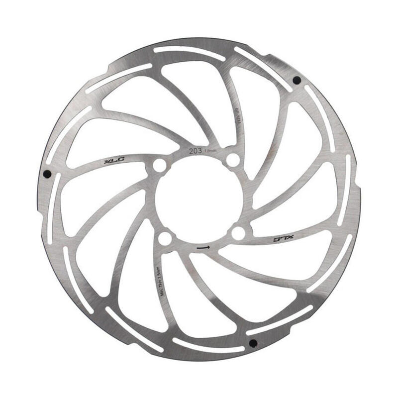 Brx114 Tarcza Hamulcowa Ø203Mm 2.0Mm Rohloff 4-Otwory - Srebrna