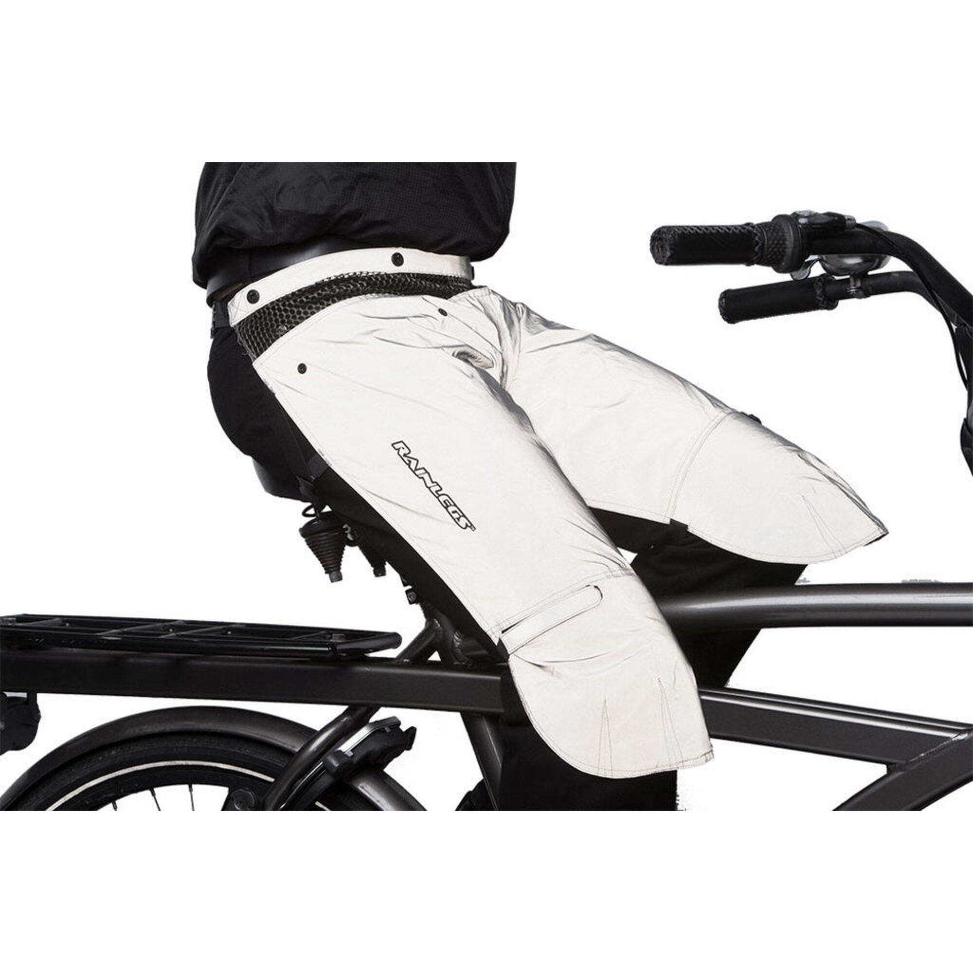 Rainlegs - Pantalon De Pluie Réfléchissant - Poncho - Gris - 36 Xs - Decathlon