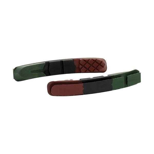 Guma Hamulcowa Bs-X09 72Mm Zielona/Czarna/Czerwona, Zestaw 4 Sztuk
