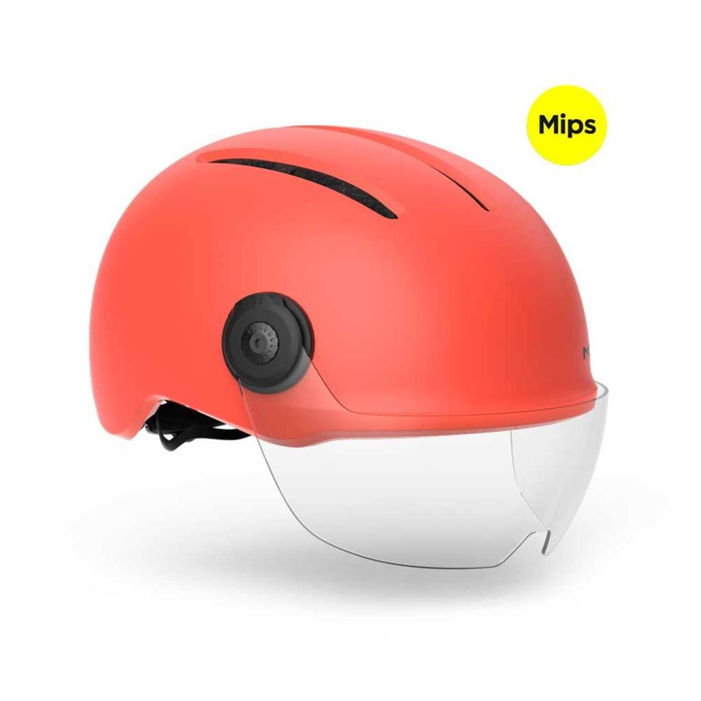 Met - Casque De Vélo Vibe On Mips - Casque - Orange - 52-56 Cm - Decathlon