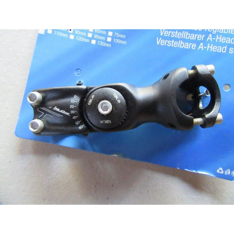 Pipă reglabilă XLC Comp A-Head ST-T14 25,4 mm 90 mm negru