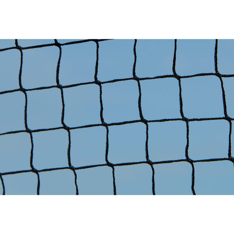Dvojice fotbalových branek - 1,8 x 1,2 m - PVC - černá