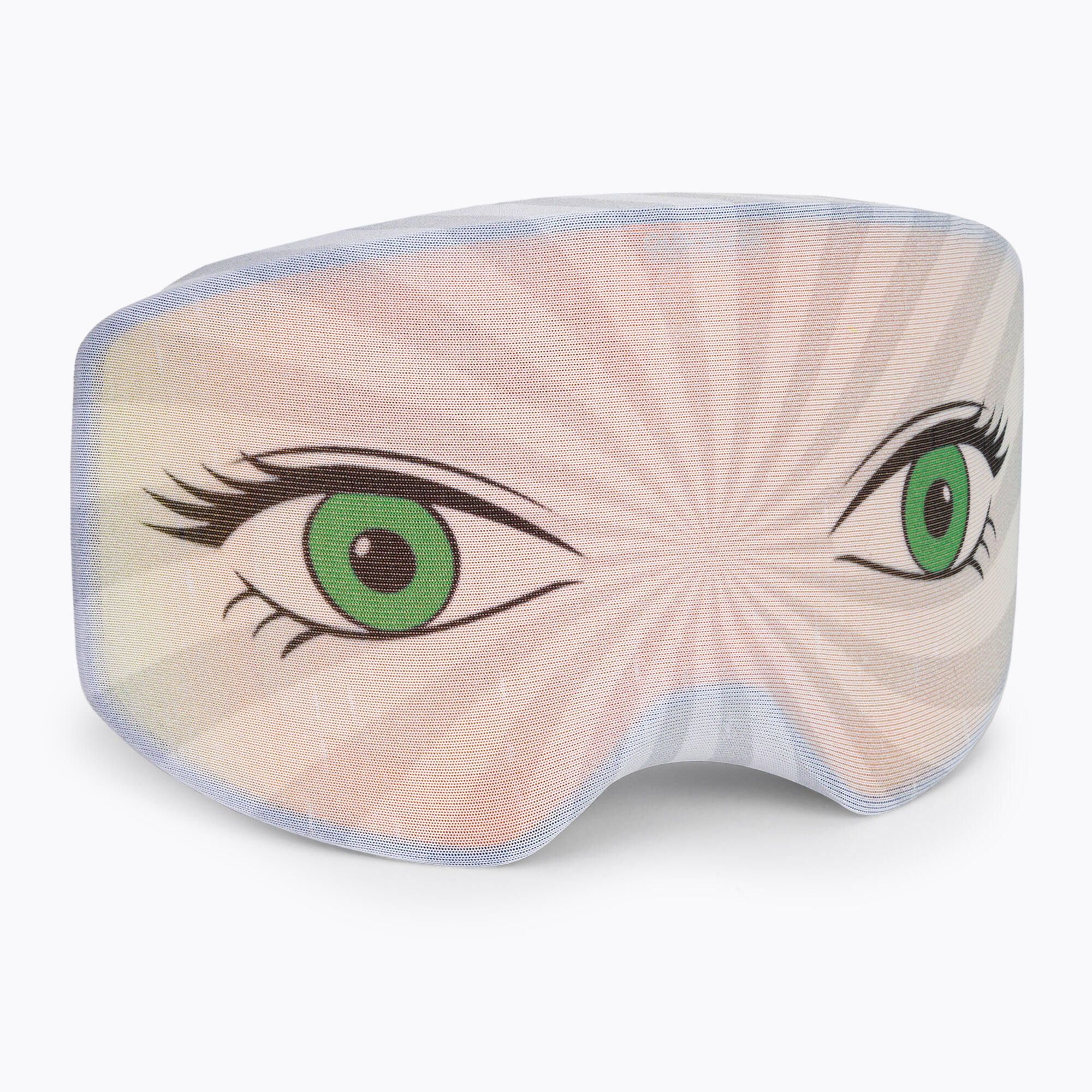 COOLCASC Funda para gafas ojos verdes 4/4