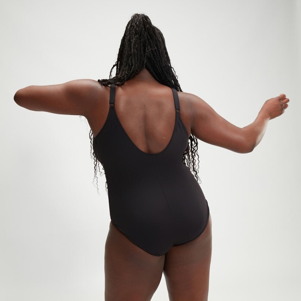 Women's Plus Size Shaping AquaNite Swimsuit 3/6