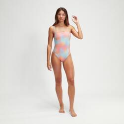 Maillot de bain imprimé Speedo à bretelles fines ajustables - UK Taille 32