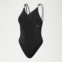 Maillot de bain gainant à bretelles Speedo - Noir - Taille 40