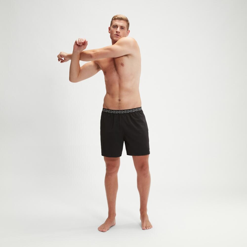 Speedo hyperboom band 16" watershort - preto - tamanho xs