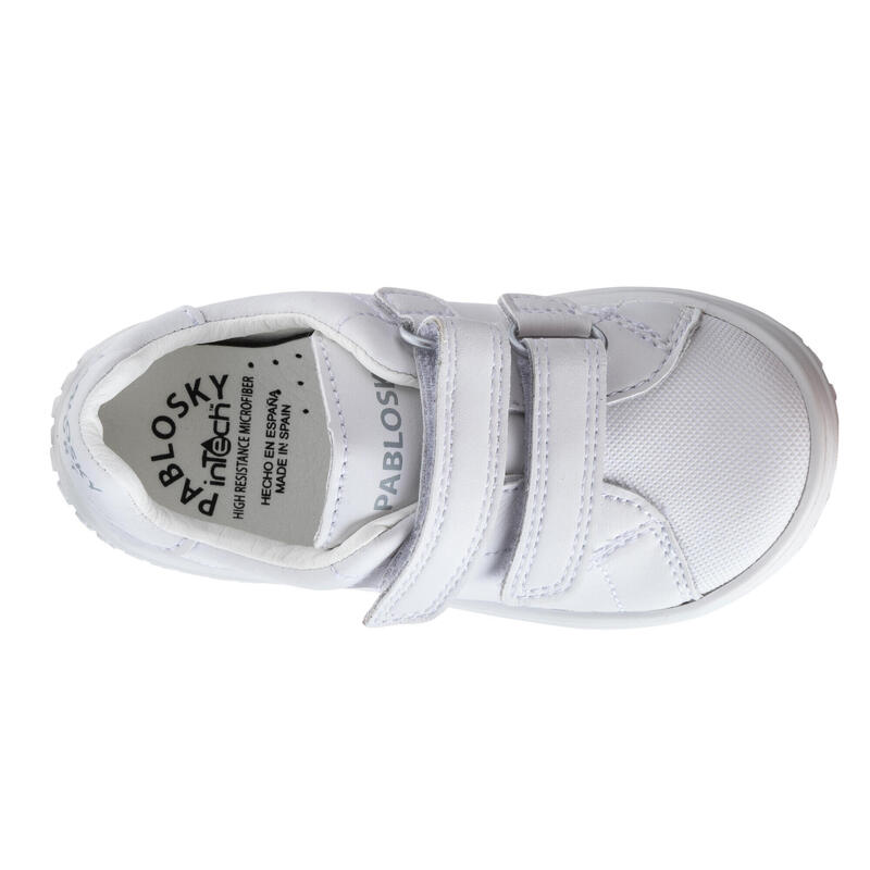 Zapatillas de marcha Pablosky Blancos para unisex de piel