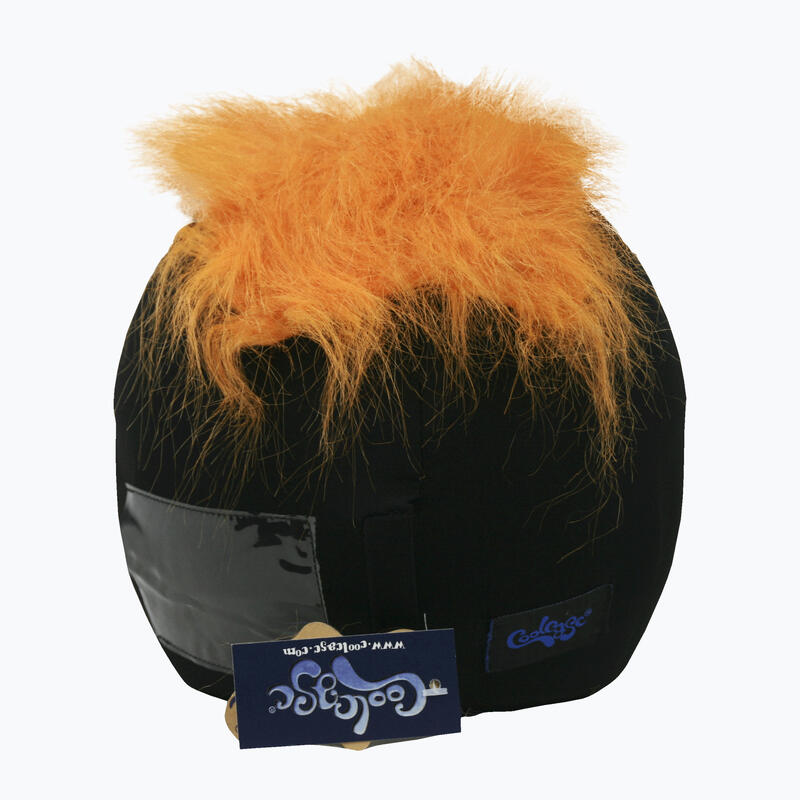 COOLCASC Couvre-casque Furry Orange