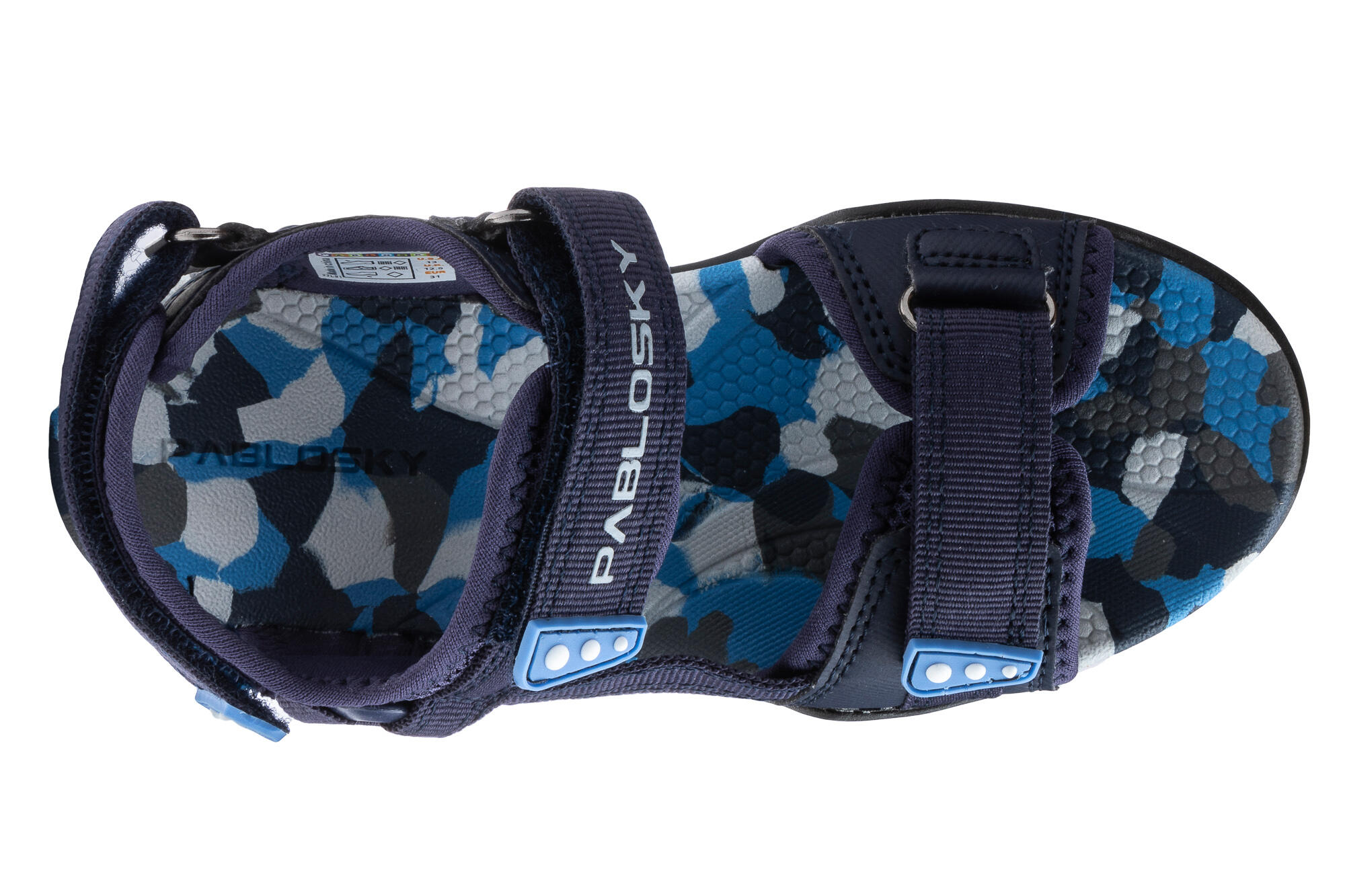Sandálias desportivas de Material sintético de Menino em Azul escuro 4/7