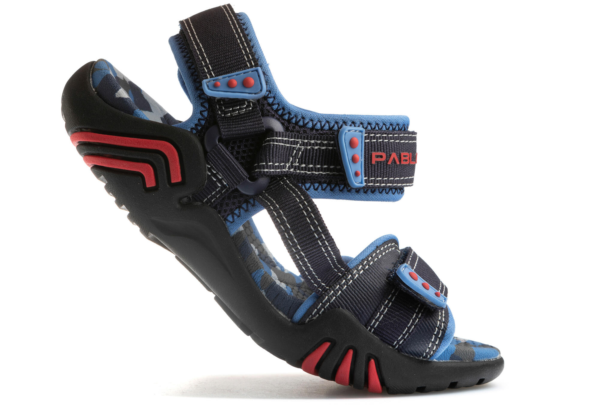 Sandalias Pablosky Azules para niño de material sintético 2/7