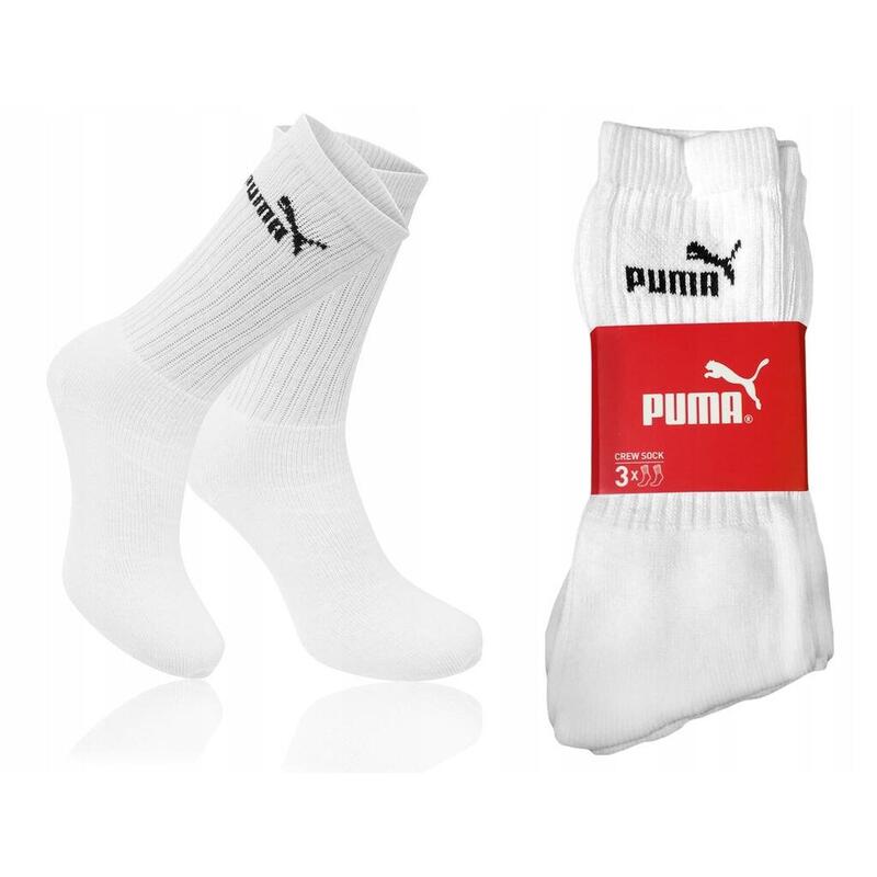 Ciorapi Puma Crew Sock 3p Alb 35-38