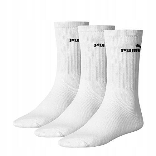 Chaussettes Puma Crew Sock 3p Blanc 35-38 2/2