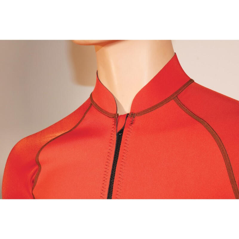 Top neoprene uomo Atoll Zip 3/5