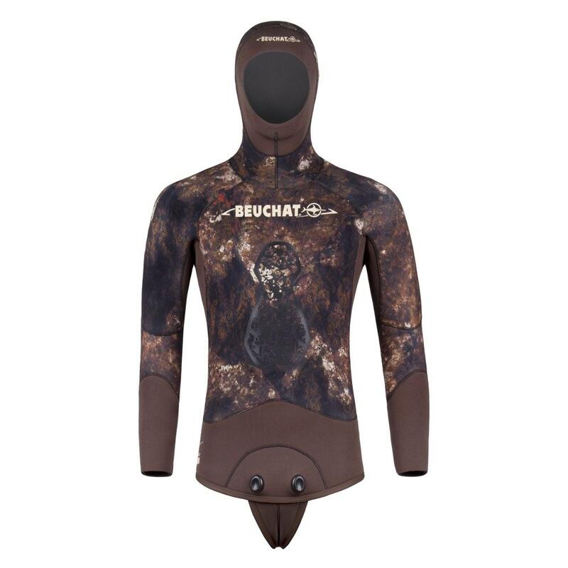 Hoodie de plongée large Beuchat Rocksea Trigocamo 5 mm