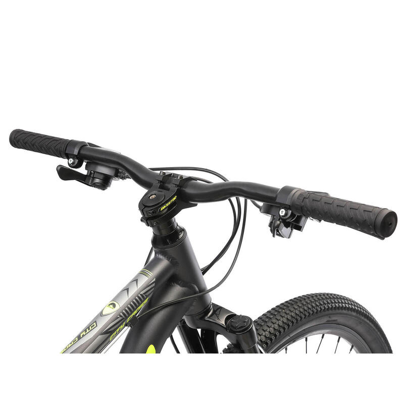 Bicicleta de montaña 29" aluminio BIKESTAR cross country negro