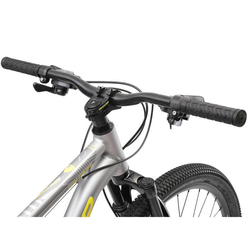 Bikestar Fully MTB Alu 29 Inch 21 Speed zilver