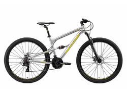 VTT 29" aluminium, tout suspendu, 21 vitesses, frein à disque