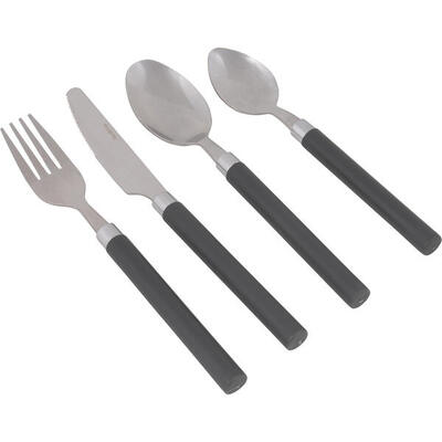 Camping bestek set outdoor reizen roestvrij staal 16 stuks