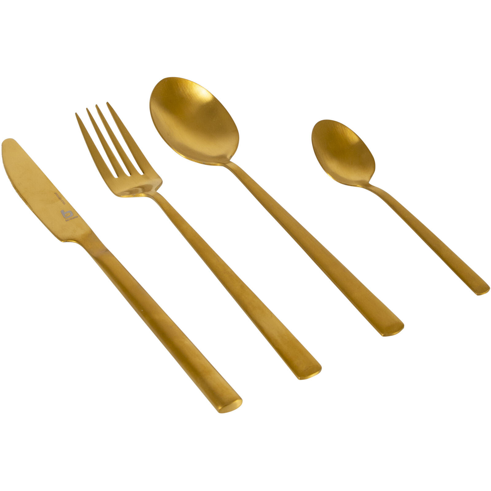 Industrial - Besteck-Set - Ballona - 4-Personen - Schwarz 4/5