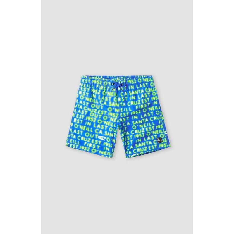 O'NEILL Zwembroeken CALI GRADIENT 14'' SWIM SHORTS BOYS' Bright Blue Neon Lights