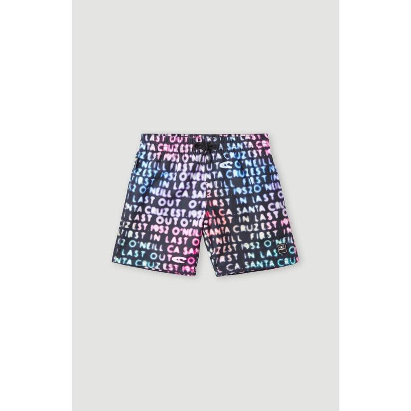 O'NEILL Zwembroeken CALI GRADIENT 14'' SWIM SHORTS BOYS' Black Neon Lights