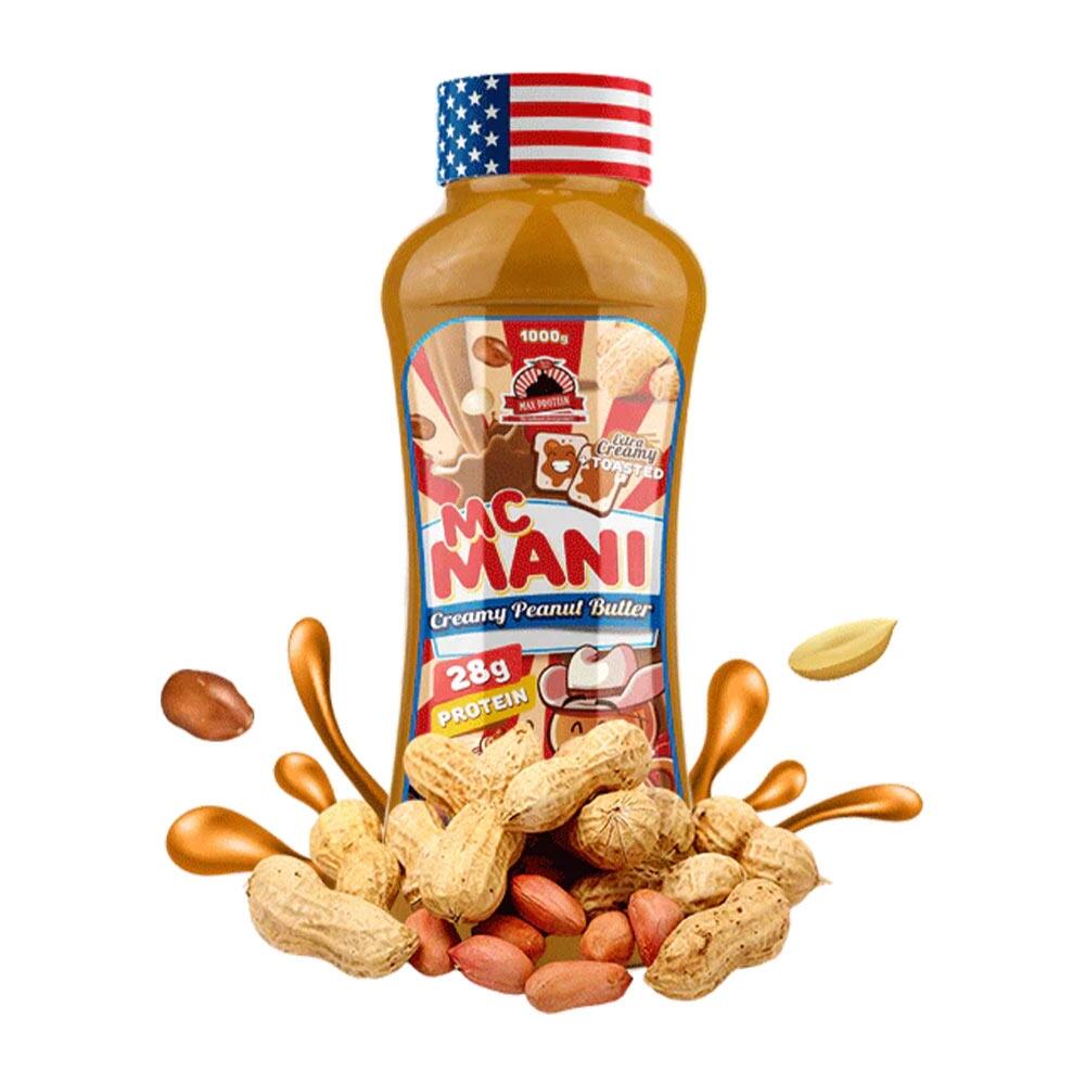 Max Protein - Mc Mani 1000 g - Crema de cacahuete -  Sabor: Tostado 2/2