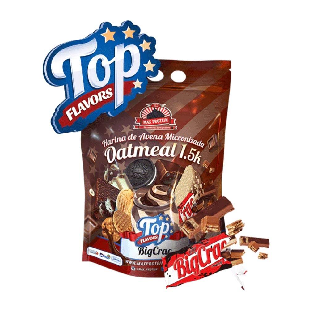 Max Protein - Oatmeal Top Flavors 1,5 kg - Harina de avena con sabor -  Sabor: B 2/2