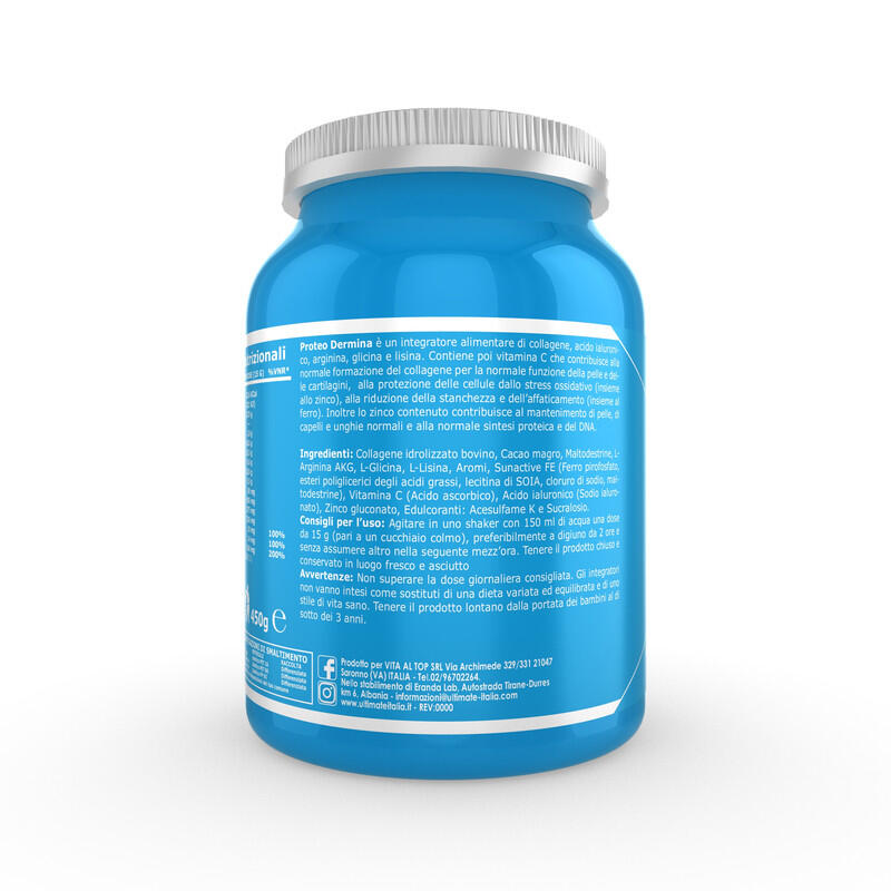 Integratore alimentare - PROTEO DERMINA CACAO 450g – collage idrolizzato 3/7