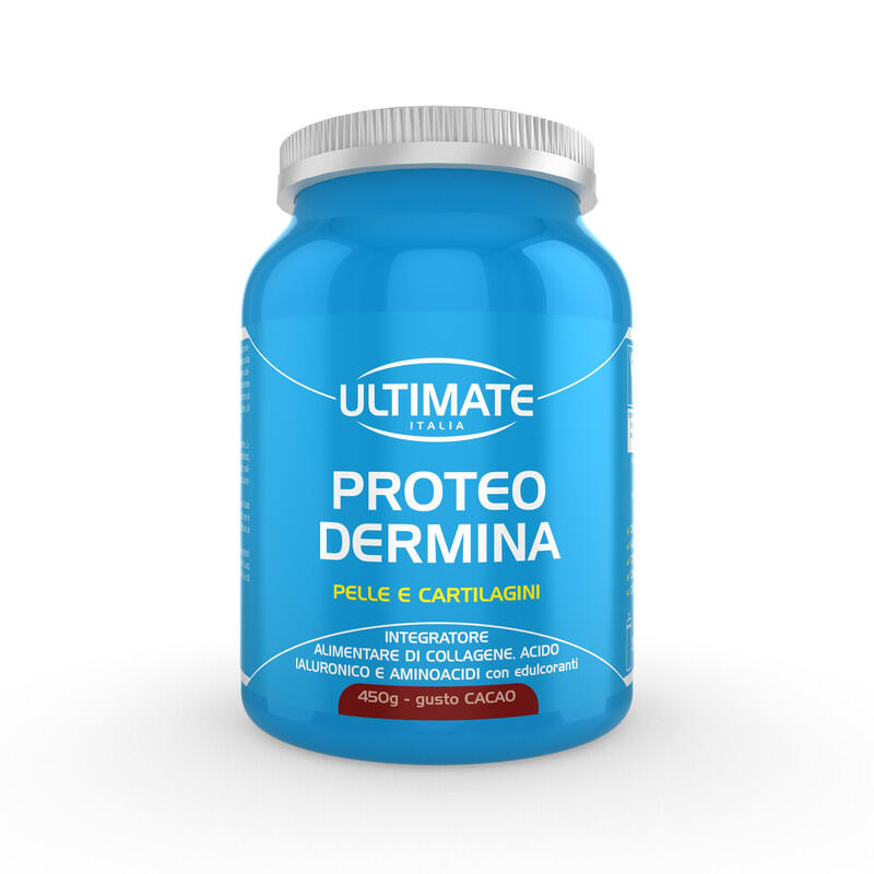 ULTIMATE ITALIA Integratore alimentare - PROTEO DERMINA CACAO 450g – collage idrolizzato
