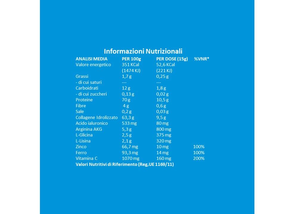 Integratore alimentare - PROTEO DERMINA CACAO 450g – collage idrolizzato 4/7