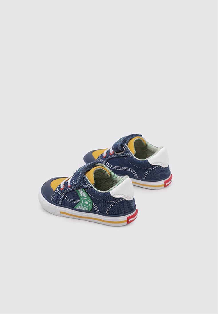 Zapatillas bajas con velcro, niños, PABLOSKY 975010, azul marino 4/7