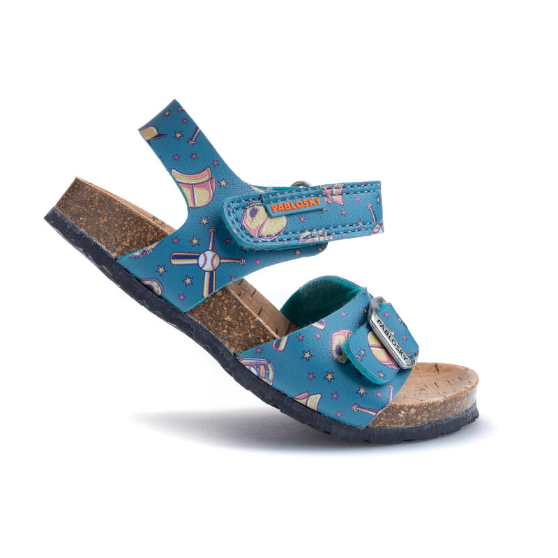 Sandales Pablosky Modèle 512910p Couleur Bleu