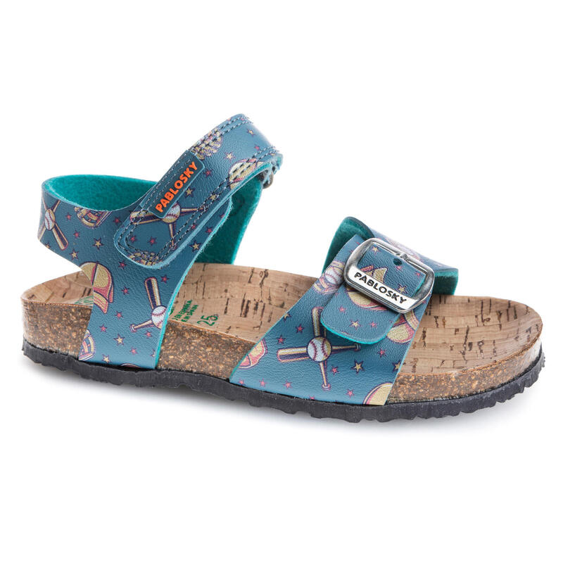 Sandales Pablosky Modèle 512910p Couleur Bleu