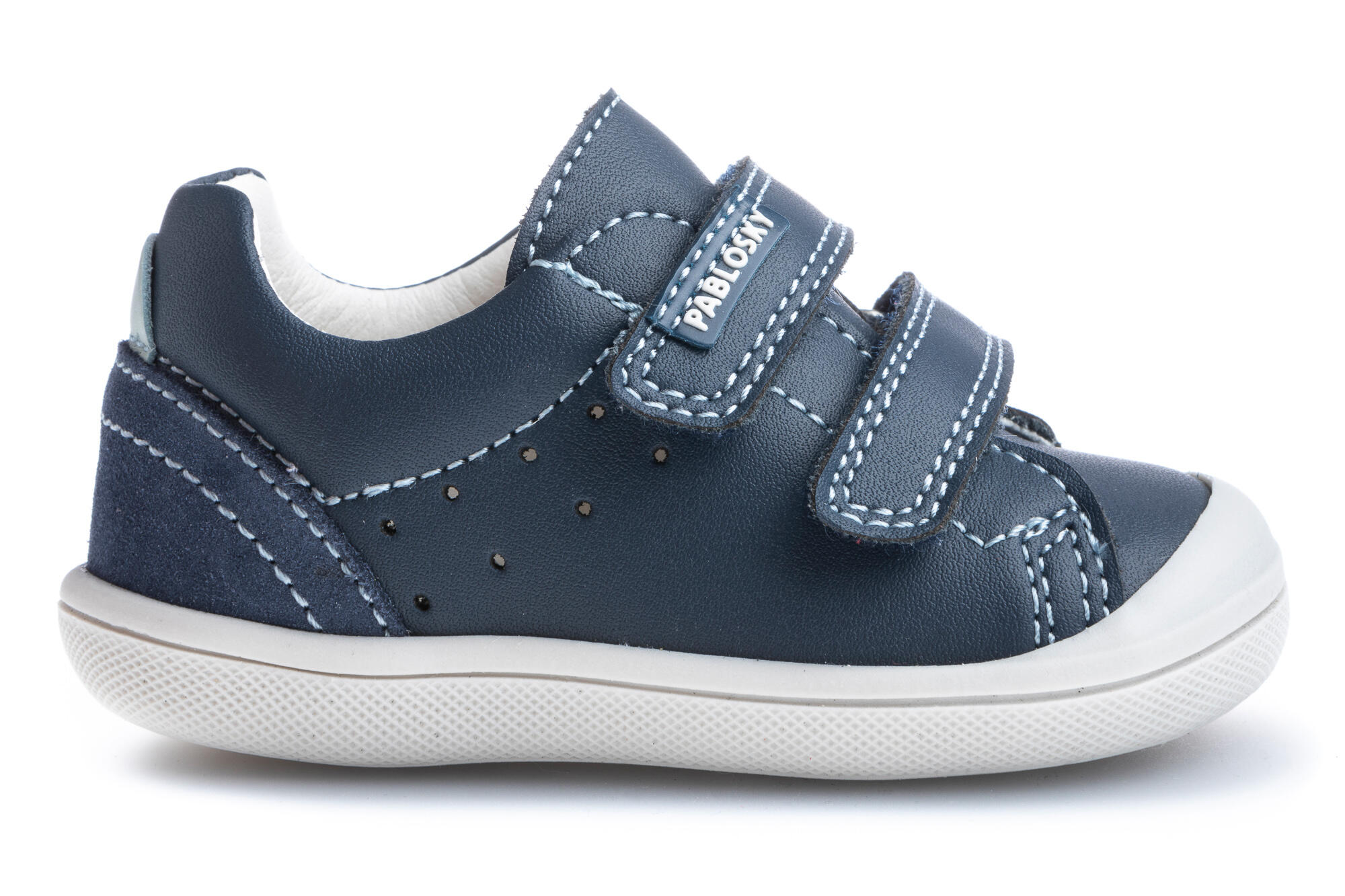 Zapatillas de marcha Pablosky Azules para bebé unisex de piel 6/7