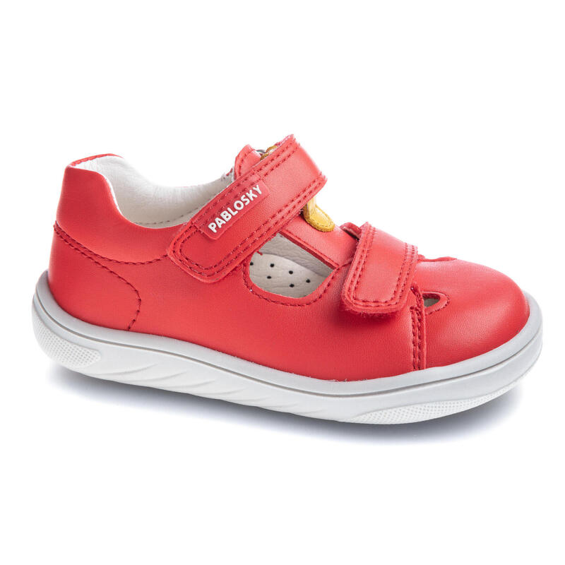 Sandalias Pablosky Rojos para bebé unisex de tejido