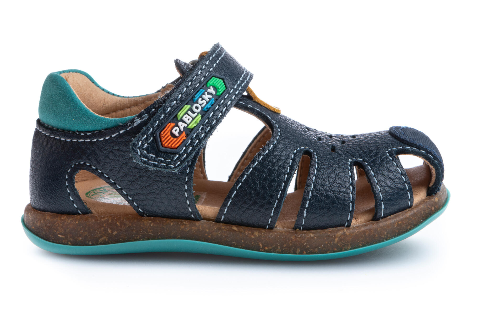 Sandalias Pablosky Azules para bebé niño de piel PABLOSKY Decathlon