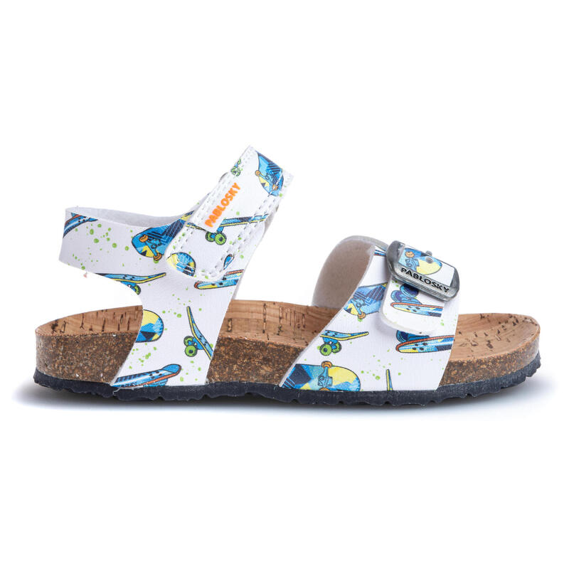 Sandales Pablosky Modèle 512900p Couleur Blanc