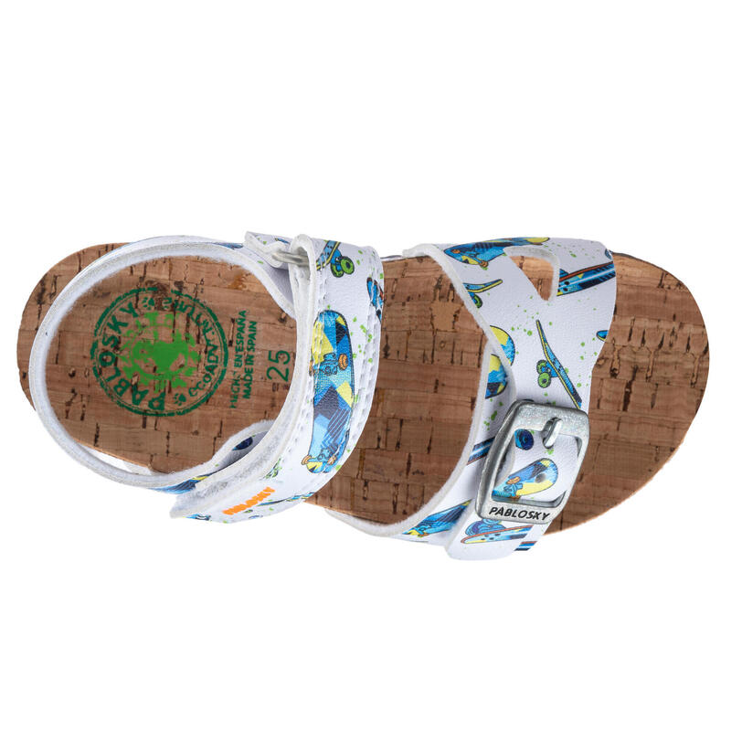 Sandales Pablosky Modèle 512900p Couleur Blanc