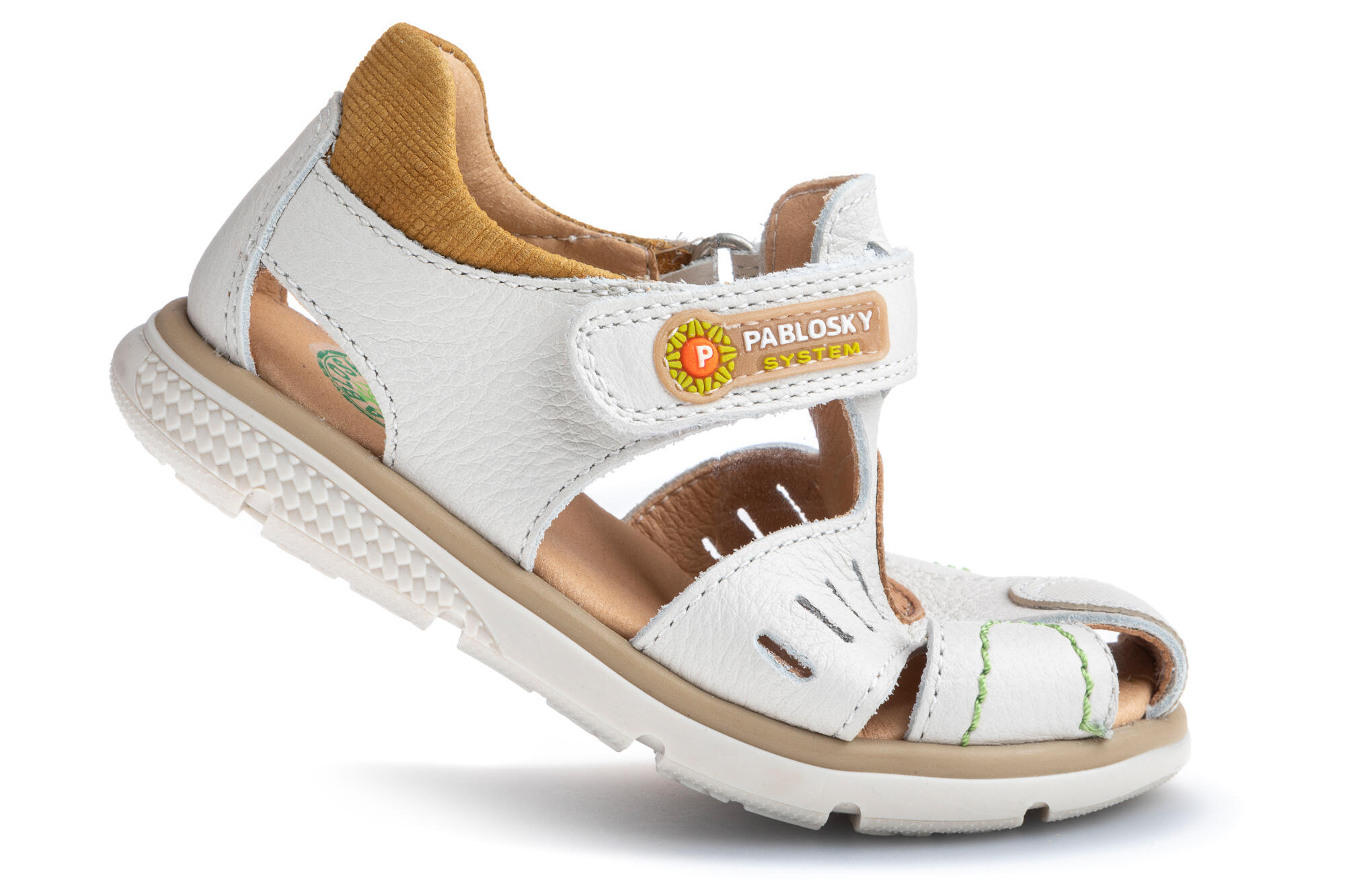 Sandali Pablosky Modello 514035p Colore Beige 2/7