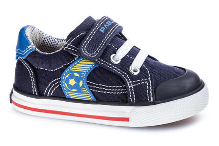 Zapatillas de marcha Pablosky Azules para bebé niño de tejido