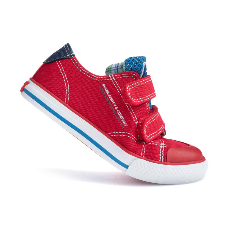 Zapatillas de marcha Pablosky Rojos para unisex de tejido