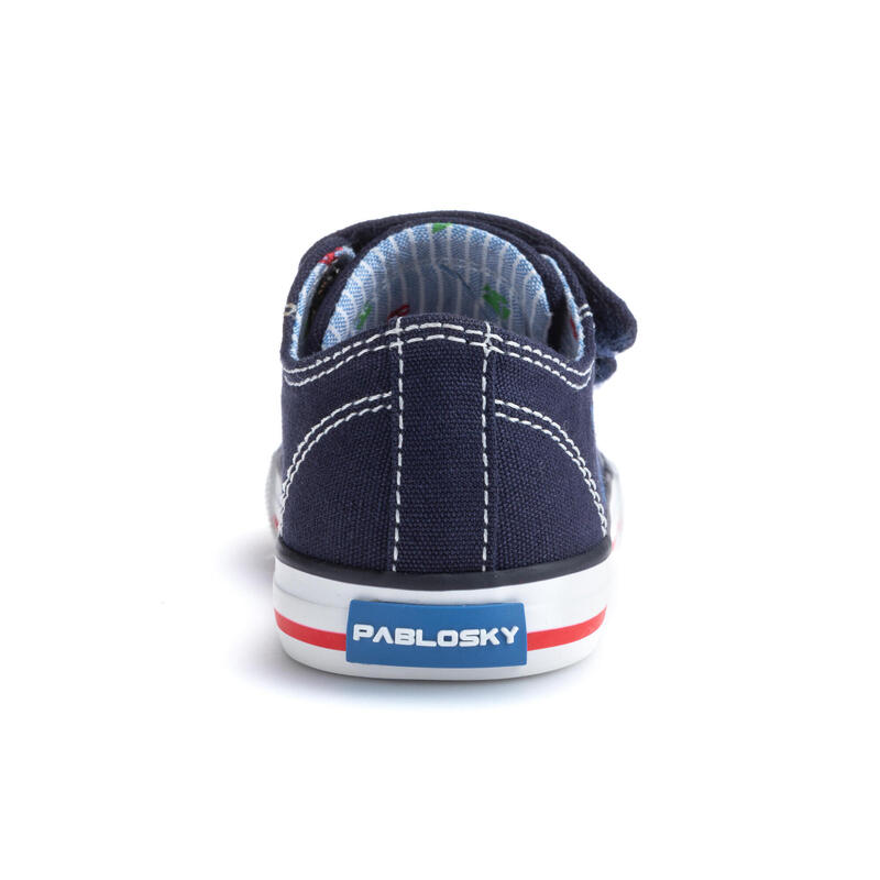 Zapatillas de marcha Pablosky Azules para bebé unisex de tejido