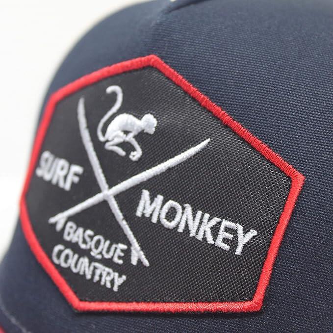 Gorra Trucker - 5 Paneles / Adulto / Talla única (Azul Marino/Beige) 3/6