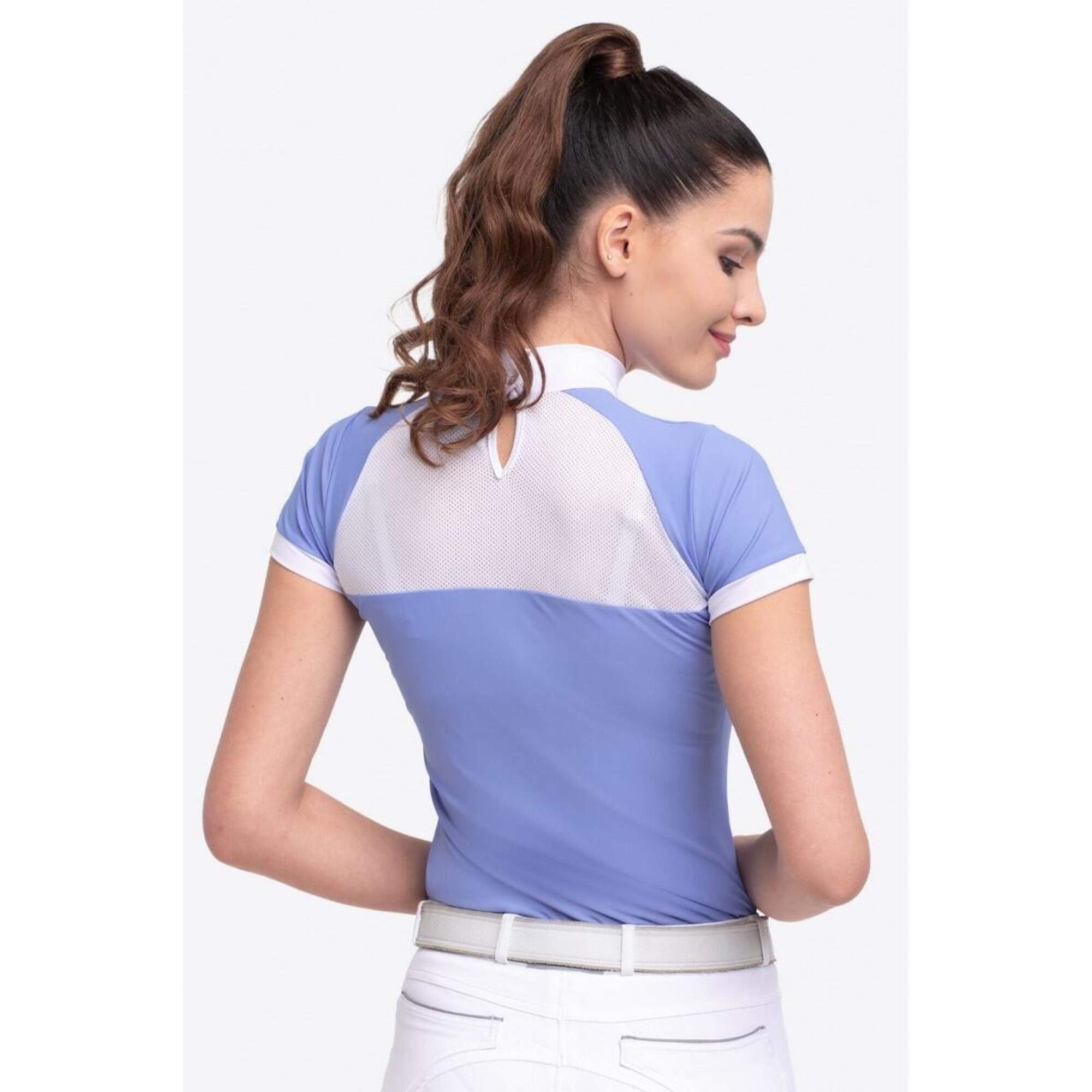 Turniershirt BABY BLUE MESH - Kurzarm, Technische Turnierbekleidung