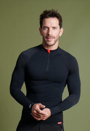 Sous vêtement col zippé Homme-thermique Thermolactyl ENERGY 4 Intense