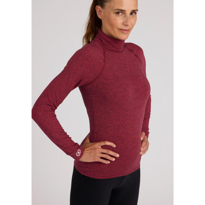 Sous vêtement thermique Doux Col roulé Femme-THERMOLACTYL COMFORT 4 Intense