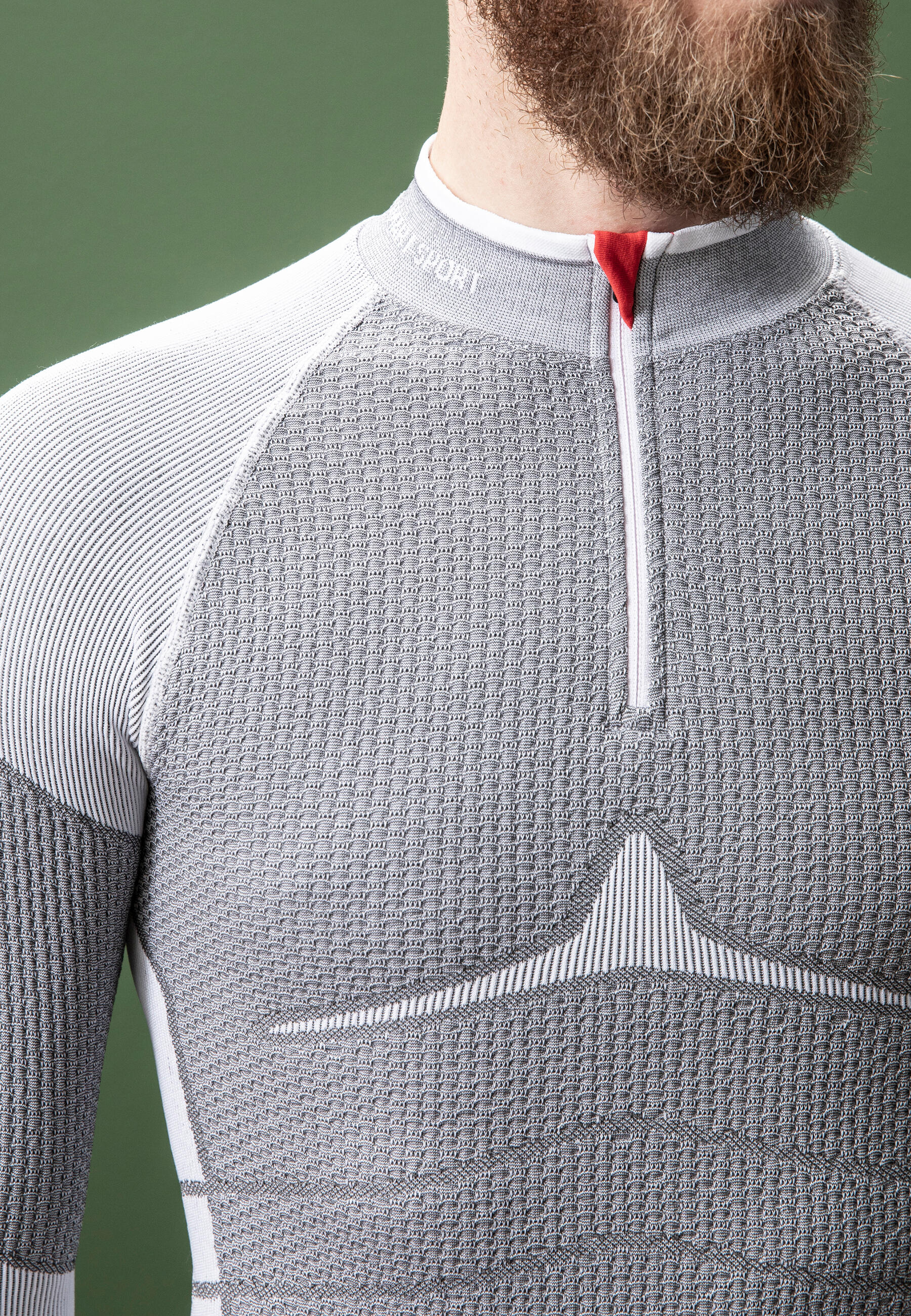 Sous vêtement col zippé Homme-thermique Thermolactyl ENERGY 4 Intense 2/5