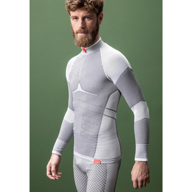 Sous v??tement thermique Technique col zipp?� Homme-THERMOLACTYL ENERGY 4 Intense DAMART SPORT 