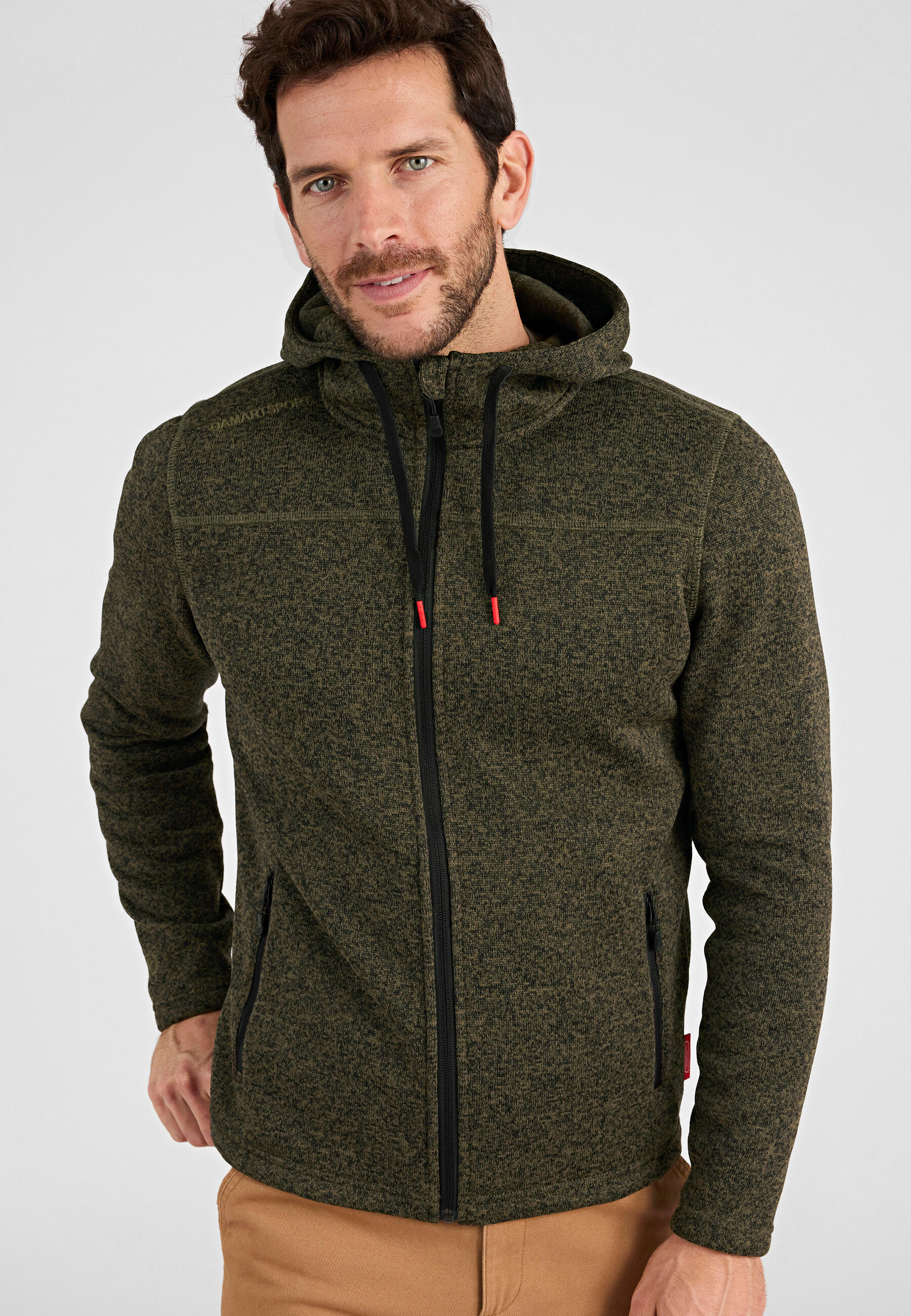Veste polaire chaude avec capuche Homme-thermique Thermolactyl 2/5